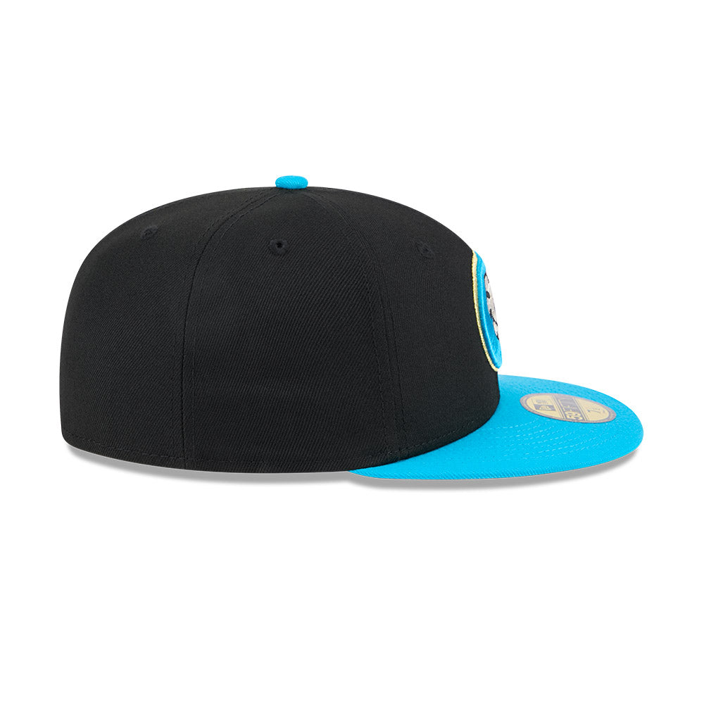 Charlotte Knights MiLB New Era Men's Black 59Fifty Alternate Authentic Collection Fitted Hat