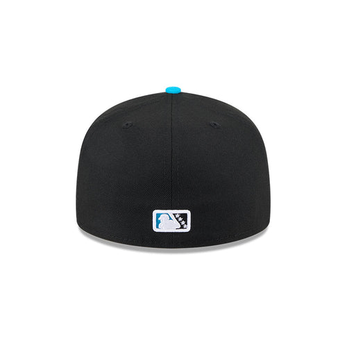 Charlotte Knights MiLB New Era Men's Black 59Fifty Alternate Authentic Collection Fitted Hat