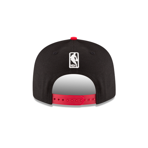 Chicago Bulls NBA New Era Men's Black/Red 9Fifty Two Tone Snapback
