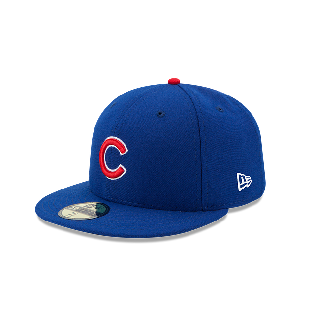 Chicago Cubs MLB New Era Youth Royal 59Fifty Authentic Collection Fitted Hat