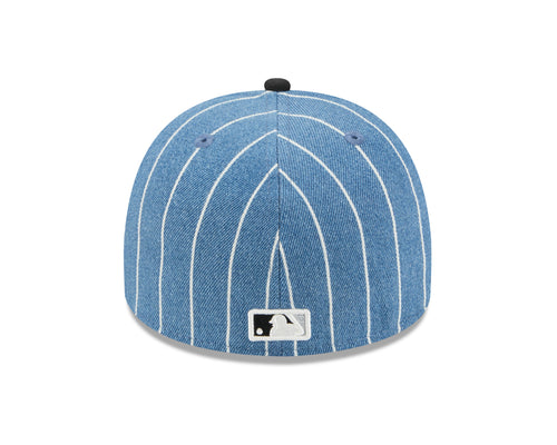 Chicago White Sox MLB New Era Men's Light Blue/Black 59Fifty A-Frame Parallel Fitted Hat