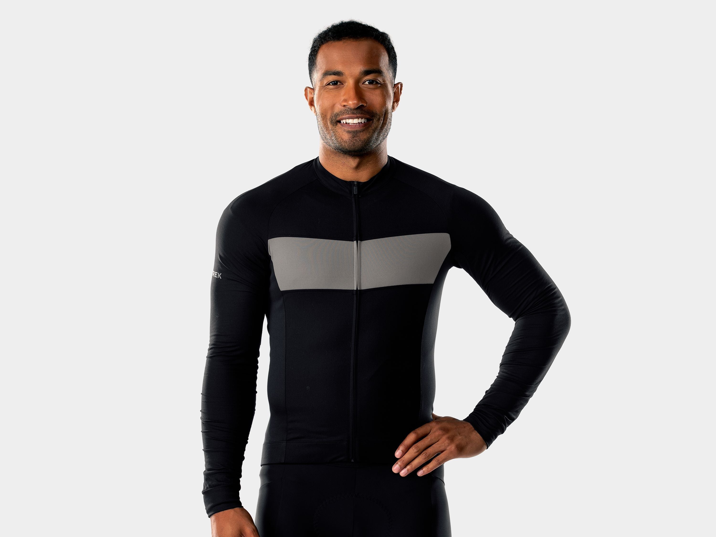 Trek Circuit LTD Long Sleeve Small Black Jersey