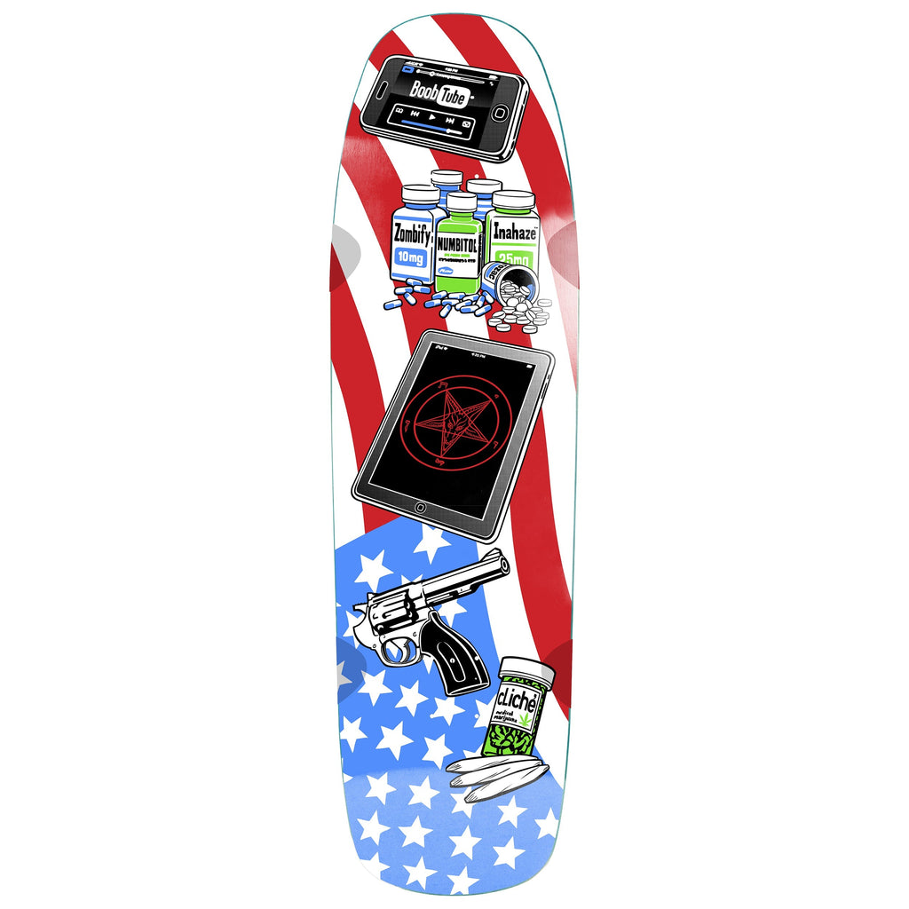 Cliche Skateboard Deck American Dream 9.0" x 32"