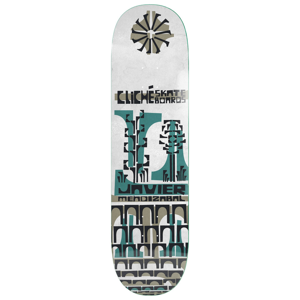 Cliche Skateboard Deck Javier Mendizabal Griptape Art 8.25" x 31.7"