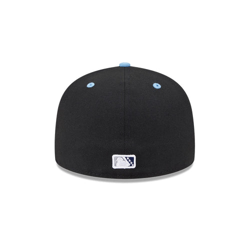 Columbus Clippers MiLB New Era Men's Black/Light Blue 59Fifty Alternate Authentic Collection Fitted Hat