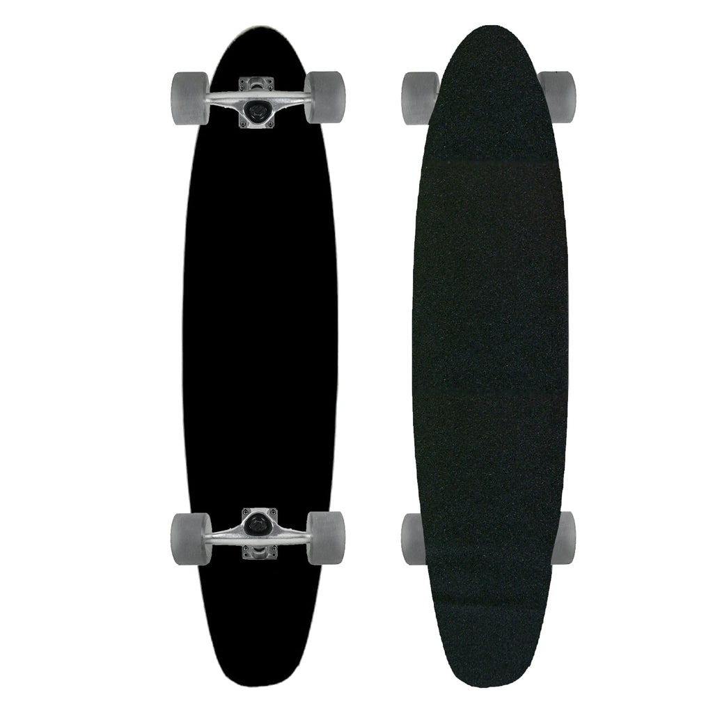 Moose Kicktail 9" x 40" Longboard Dipped Black Complete