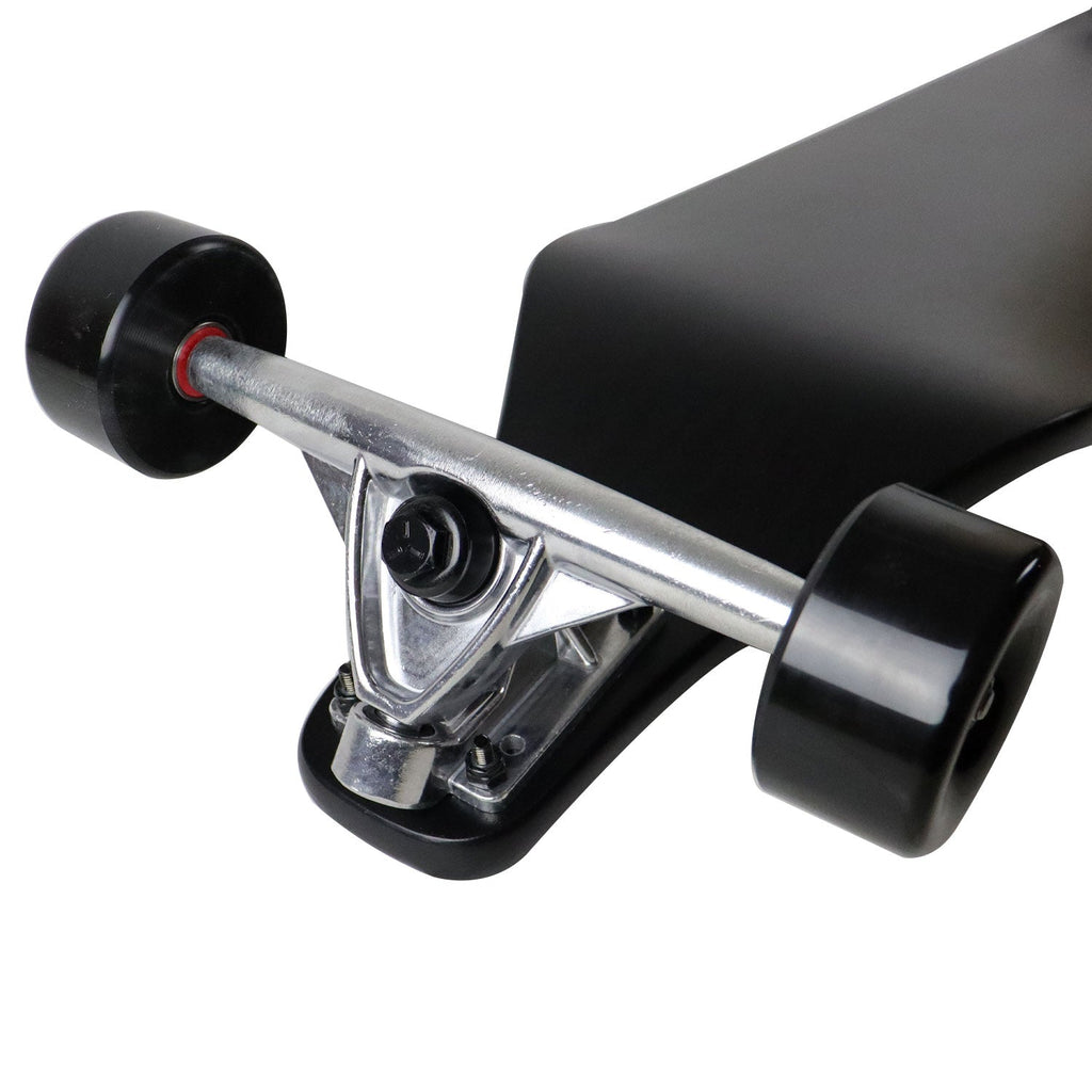 Moose Longboard Assembly 8" x 40" Canadian Maple Drop Down Dipped Black