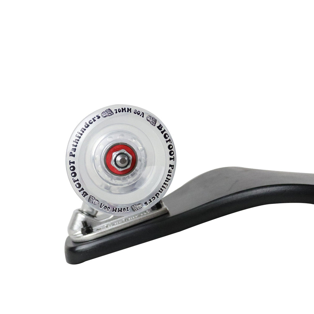 Moose Drop Down Longboard Complete (Black) with Paris Trucks, Bigfoot Wheels