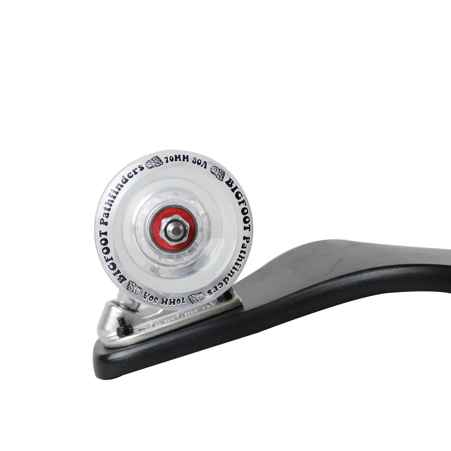 Moose Drop Down Longboard Complete (Black) with Paris Trucks, Bigfoot Wheels