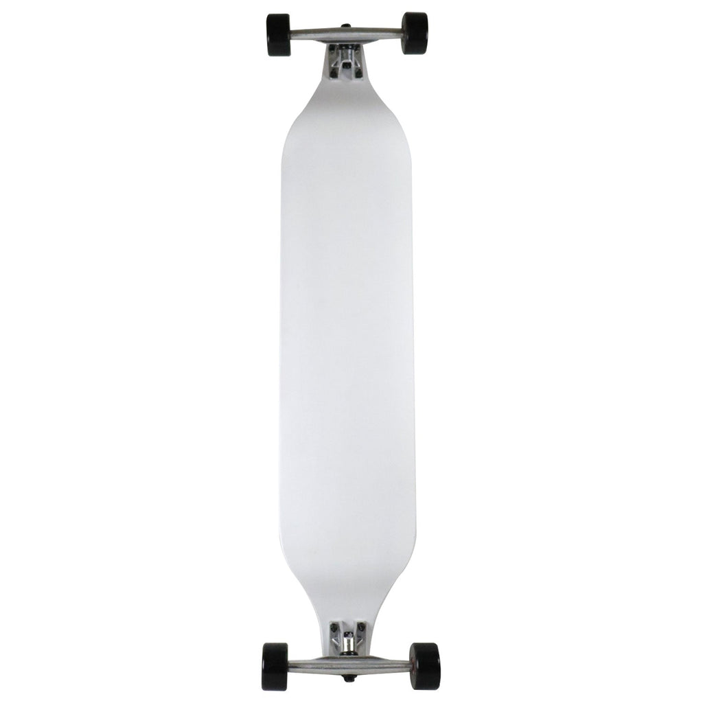 Moose Longboard Assembly 8" x 40" Canadian Maple Drop Down Dipped White