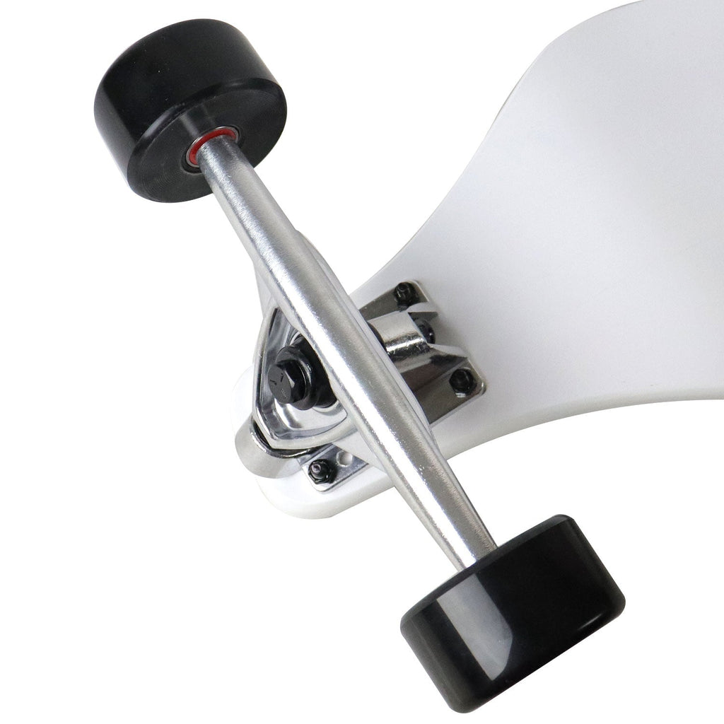 Moose Longboard Assembly 8" x 40" Canadian Maple Drop Down Dipped White