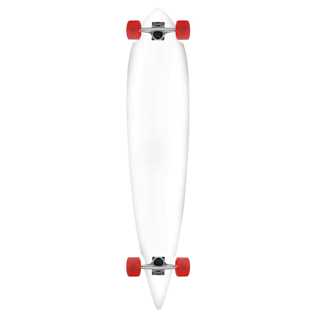 Moose Pintail 9.25" x 46" Cut-Out Longboard Dipped White Complete