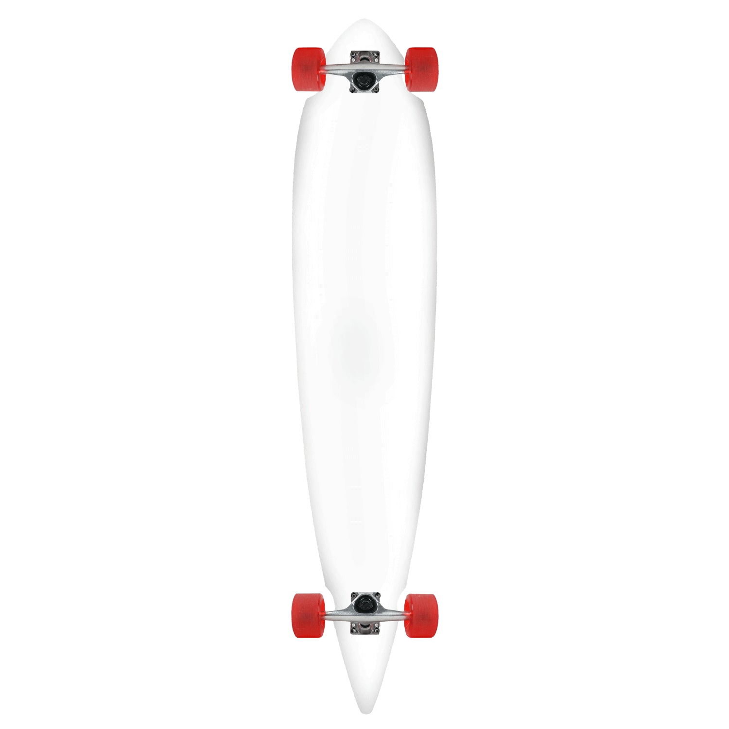 Moose Pintail 9.25" x 46" Cut-Out Longboard Dipped White Complete