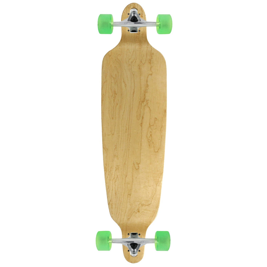 Moose Double Drop 9.75" x 39.75" Longboard Baked Bamboo Complete