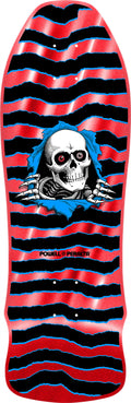 Powell Peralta GeeGah Ripper Reissue Skateboard Deck - 9.75″ Red Foil **PRE-ORDER**