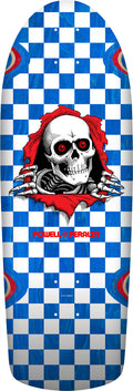 Powell Peralta OG Ripper Checker Reissue Deck - 10″ Blue Stain **PRE-ORDER**