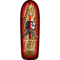 Powell Peralta Skateboard Deck Rodriguez Skull and Sword Gold Foil Old School Reissue