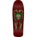 Powell Peralta Steve Caballero Mask Reissue Skateboard Deck - 9.75″ Burgundy/Gold Foil