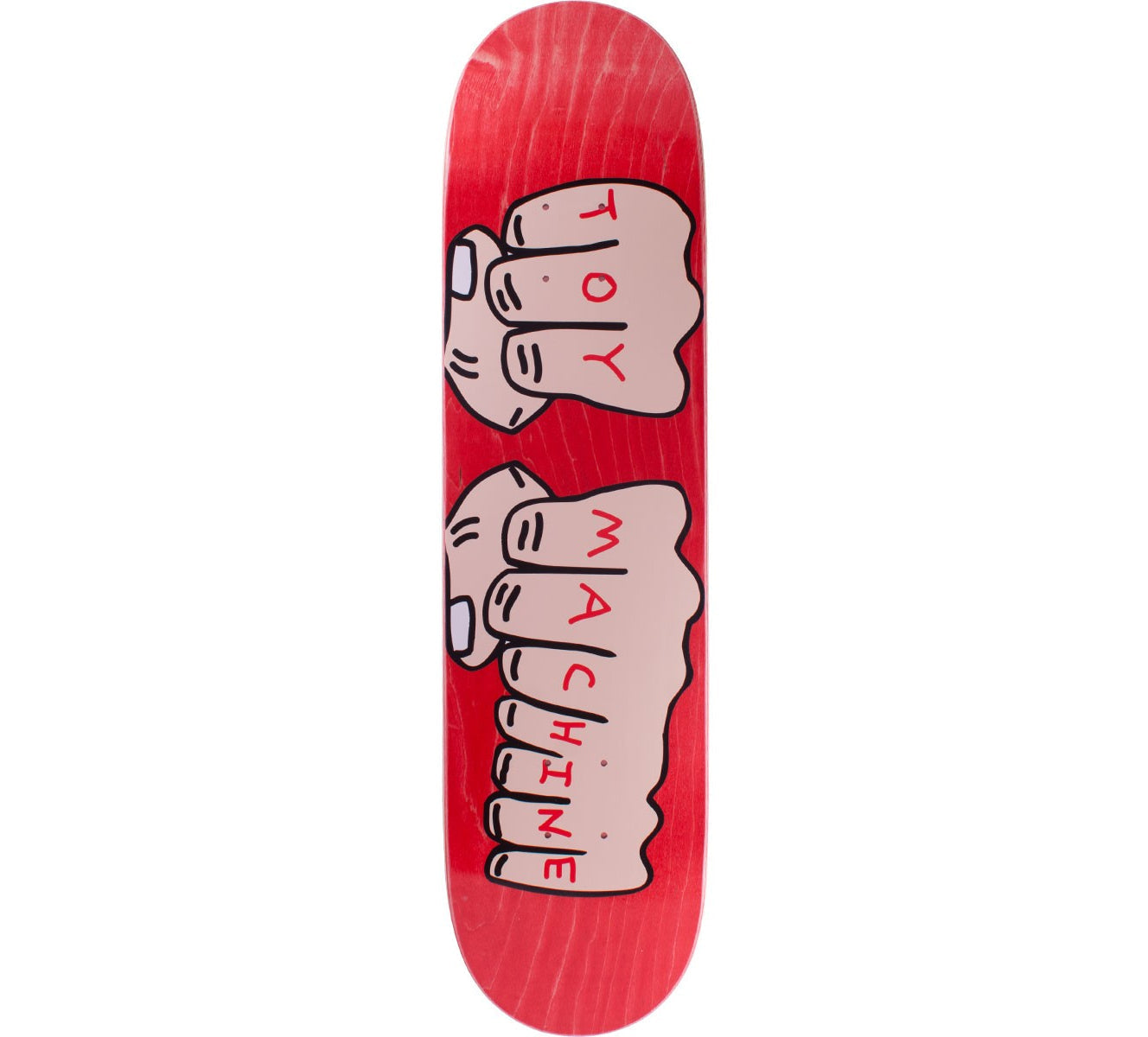Toy Machine Deck FISTS XL 8.5" (ASSORTED COLORS)