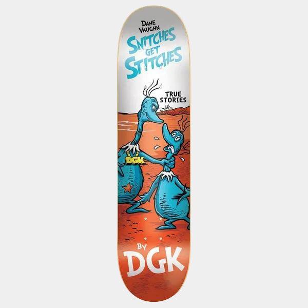 DGK Skateboards Dane Vaughn Stitches Deck 7.9"