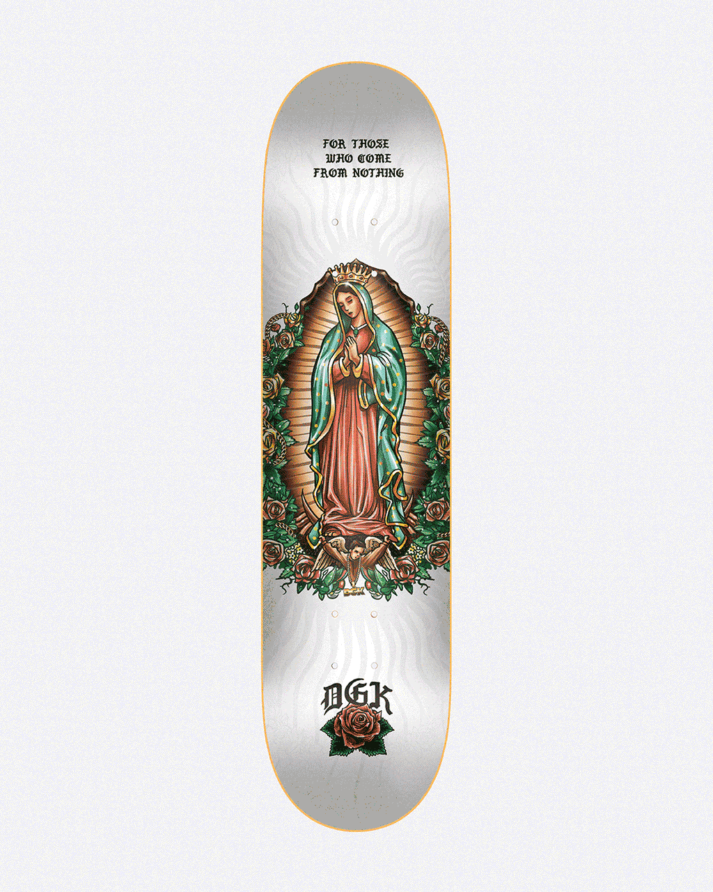 DGK Skateboards Guadalupe Ultraviolet UV Color Change Deck 8.25"