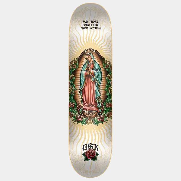 DGK Skateboards Guadalupe Ultraviolet UV Color Change Deck 8.25"