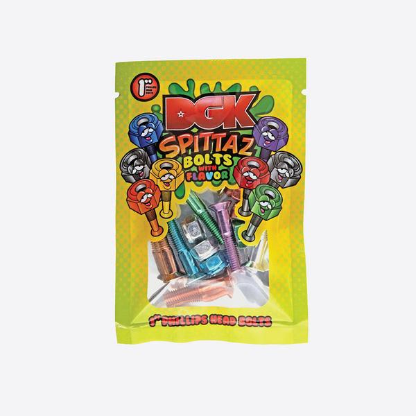 DGK Skateboards Spittaz Colored Hardware 1.0" Phillips Bolts