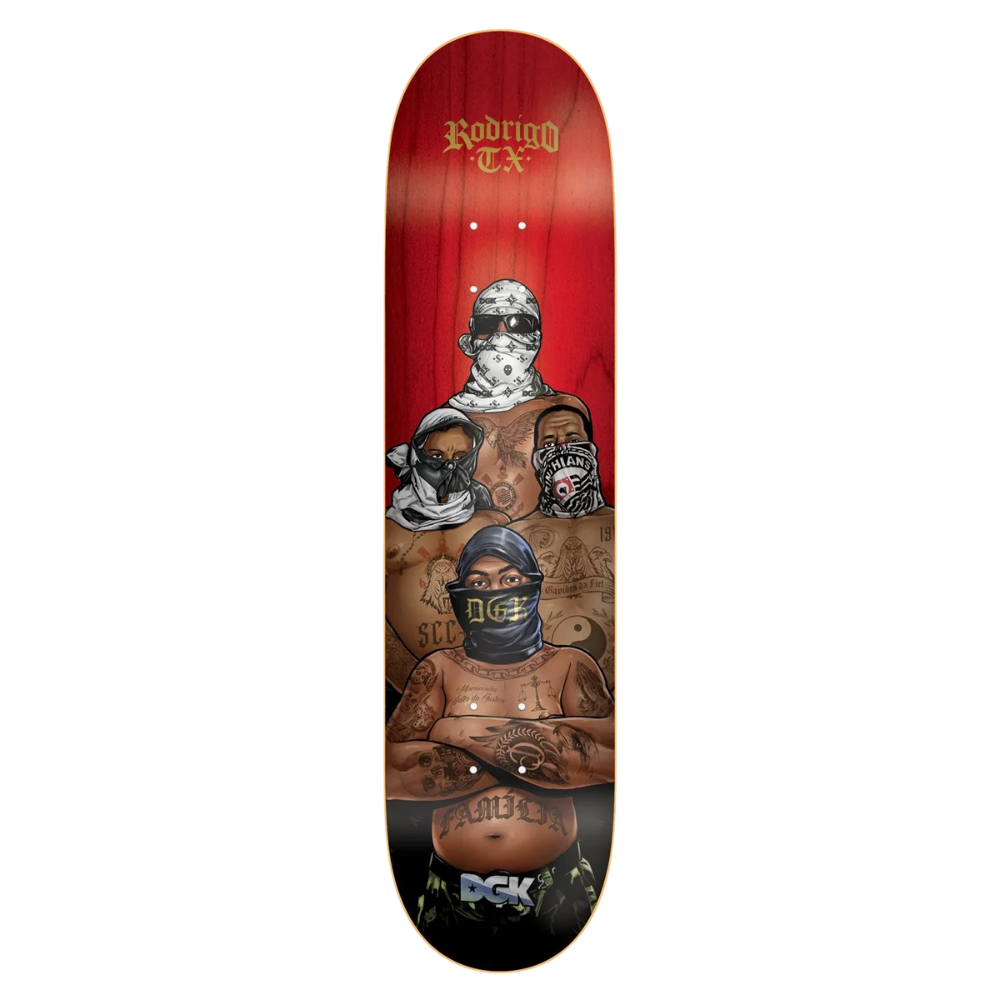 DGK Fiel TX Skateboard Deck - 8.1″ Multi