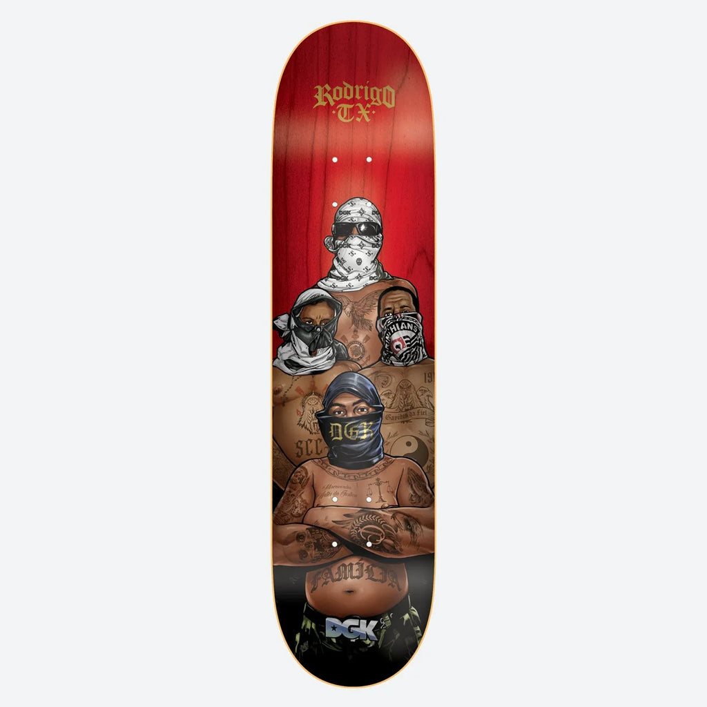DGK Fiel TX Skateboard Deck - 8.1″ Multi