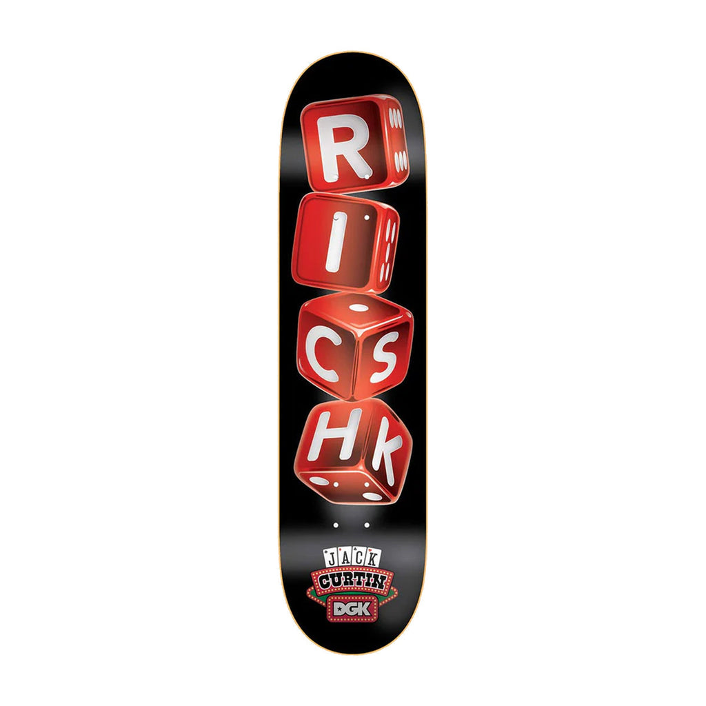 DGK Skateboard Deck Jack Curtin Risk 8.38" x 32.215"