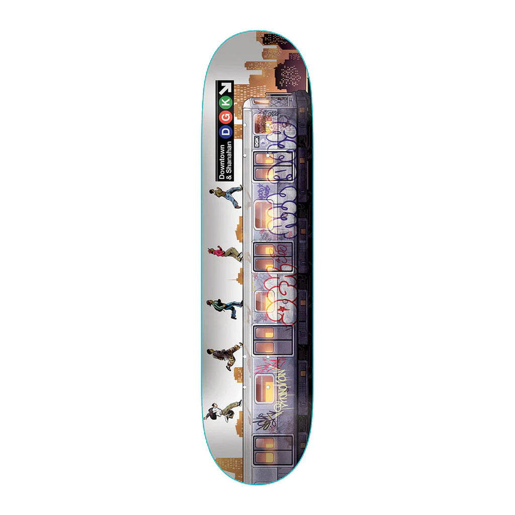 DGK Skateboard Deck John Shanahan Foot Patrol 7.8 x 31.3"