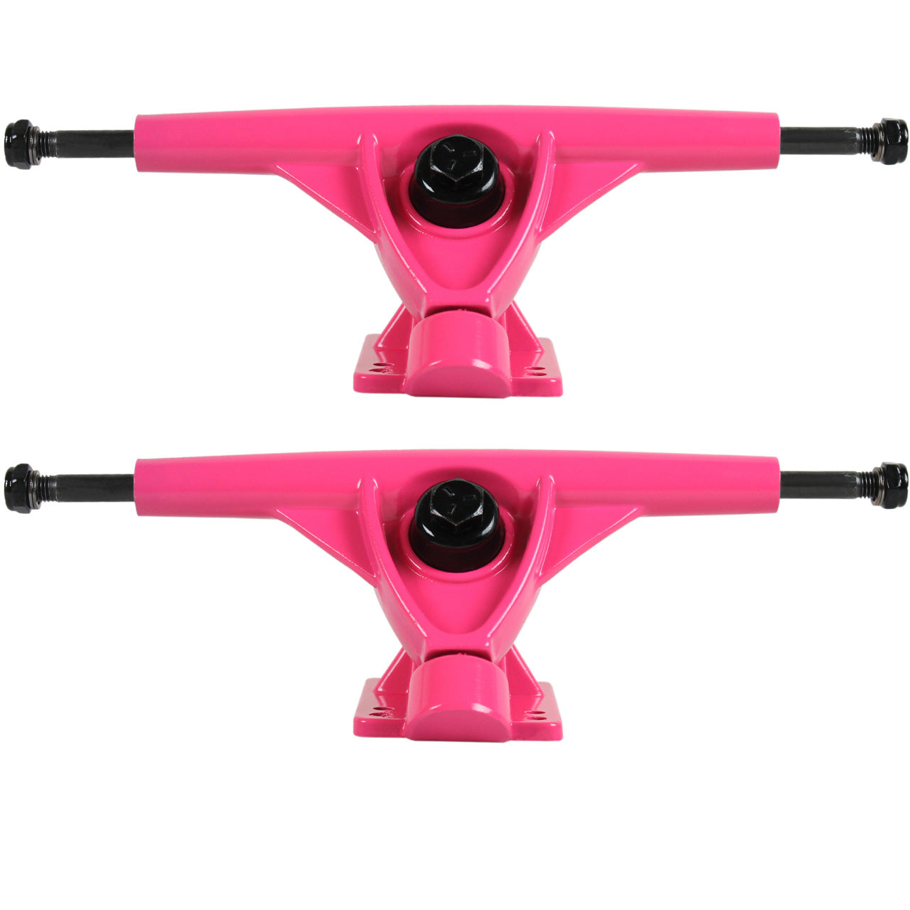 Moose Longboard Complete 9" x 36" Drop Through Stained Pink