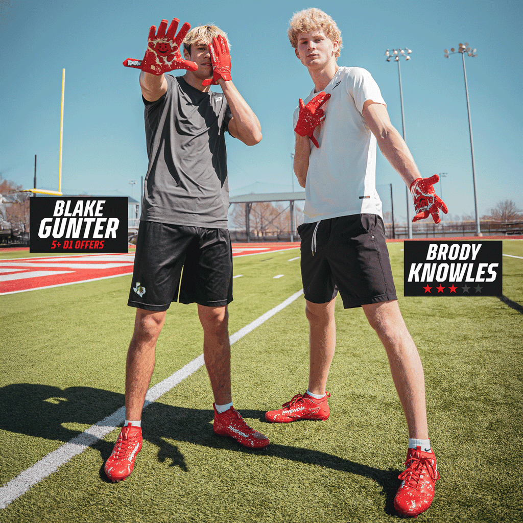 Kool-Aid 'Cherry' Football Cleats - Quantum Speed by Phenom Elite