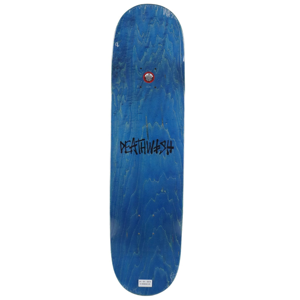 Deathwish Skateboard Deck Taylor Kirby Ironmind White 8.25" x 32"