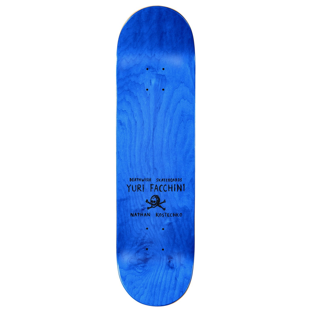 Deathwish Skateboard Deck Yuri Facchini Sabia-Laranjeira 8.125" x 31.5"