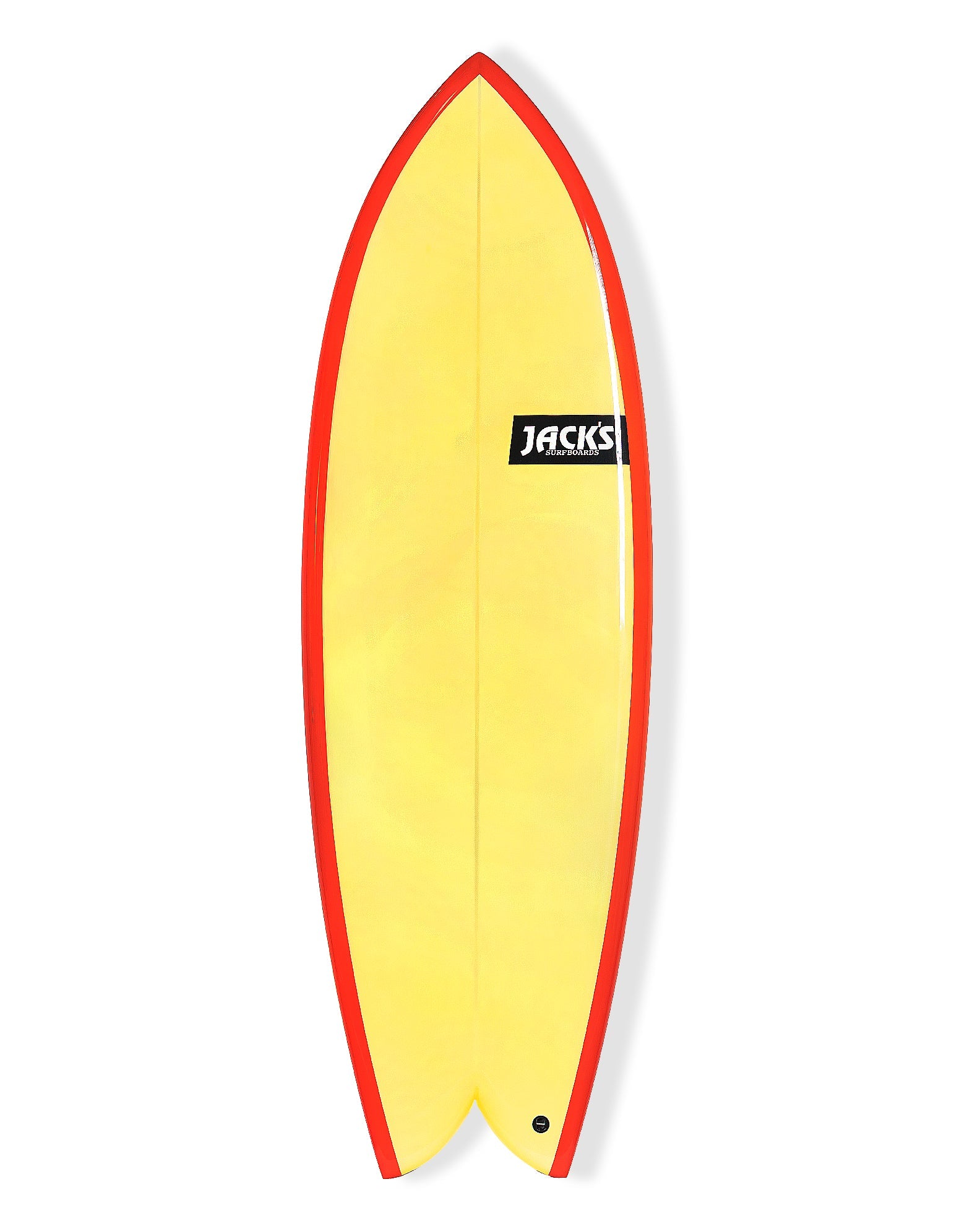 5'5 Day Tripper Fish - Red/Yellow