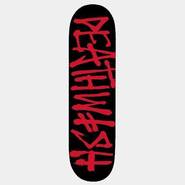 Deathwish Skateboards Deathspray Deck 8.5" Black - Red