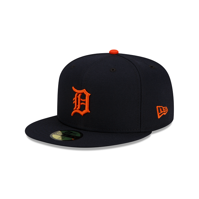 Detroit Tigers MLB New Era Youth Navy 59Fifty Authentic Collection Road 2022 Fitted Hat