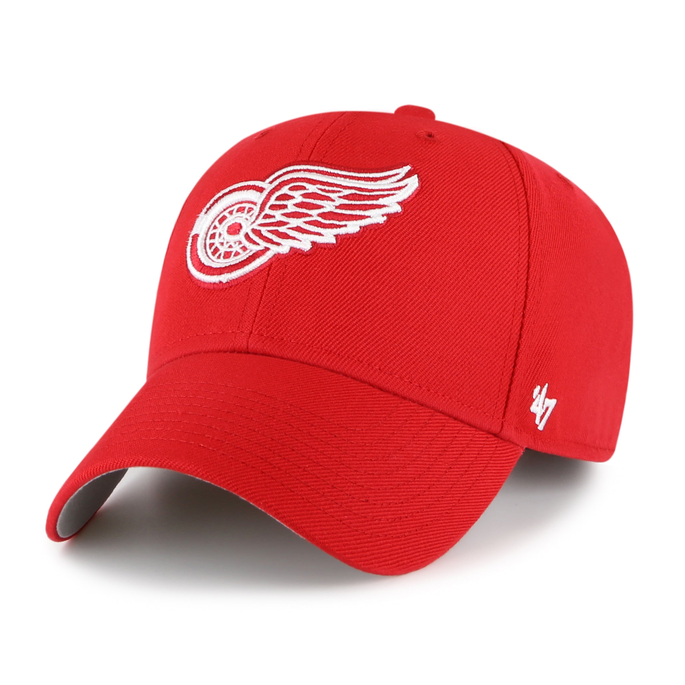 Detroit Red Wings NHL 47 Brand Men's Red MVP Adjustable Hat