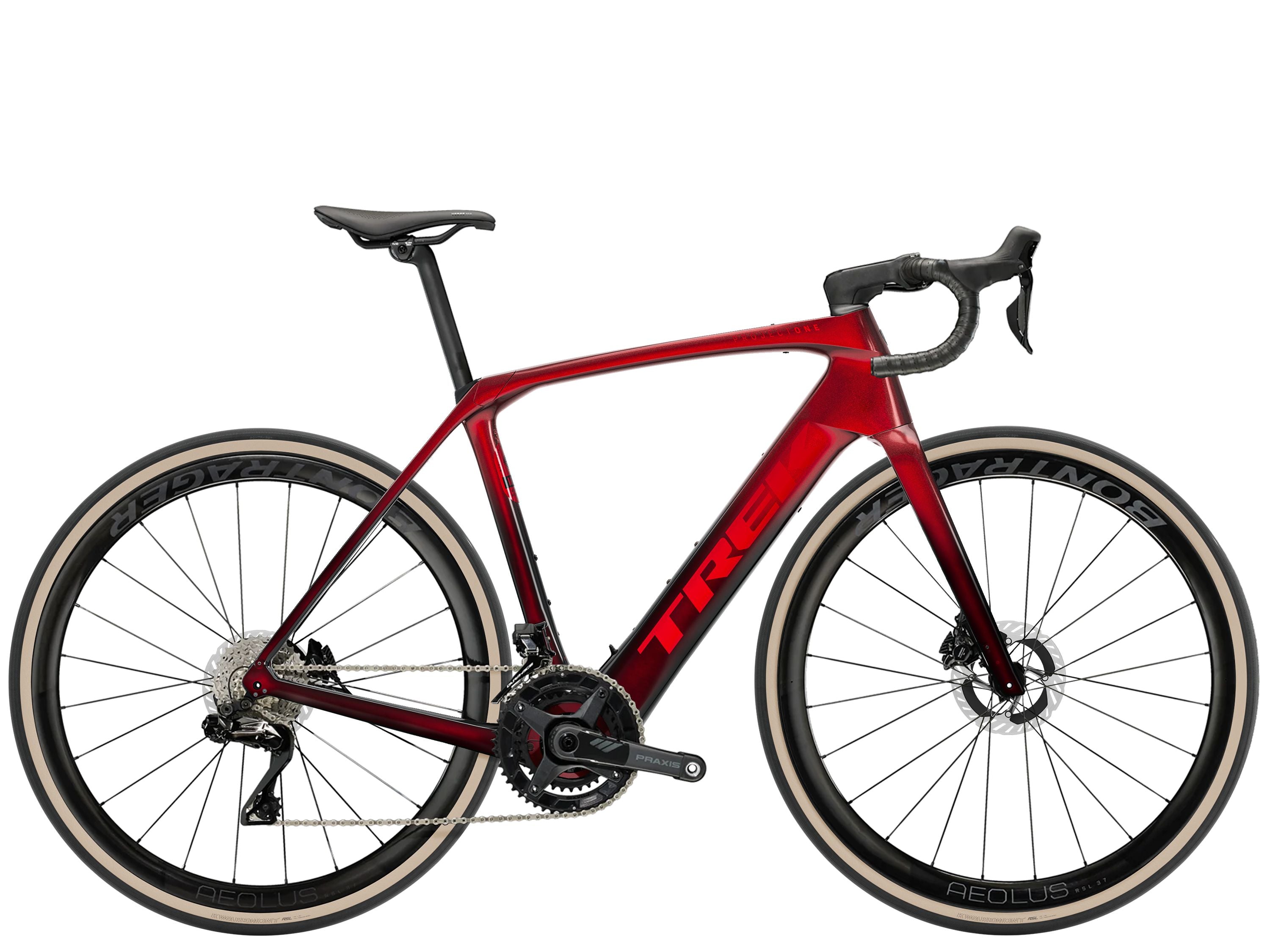 Domane+ SLR 9 US 60 Metallic Red Smoke/Red Carbon Smoke
