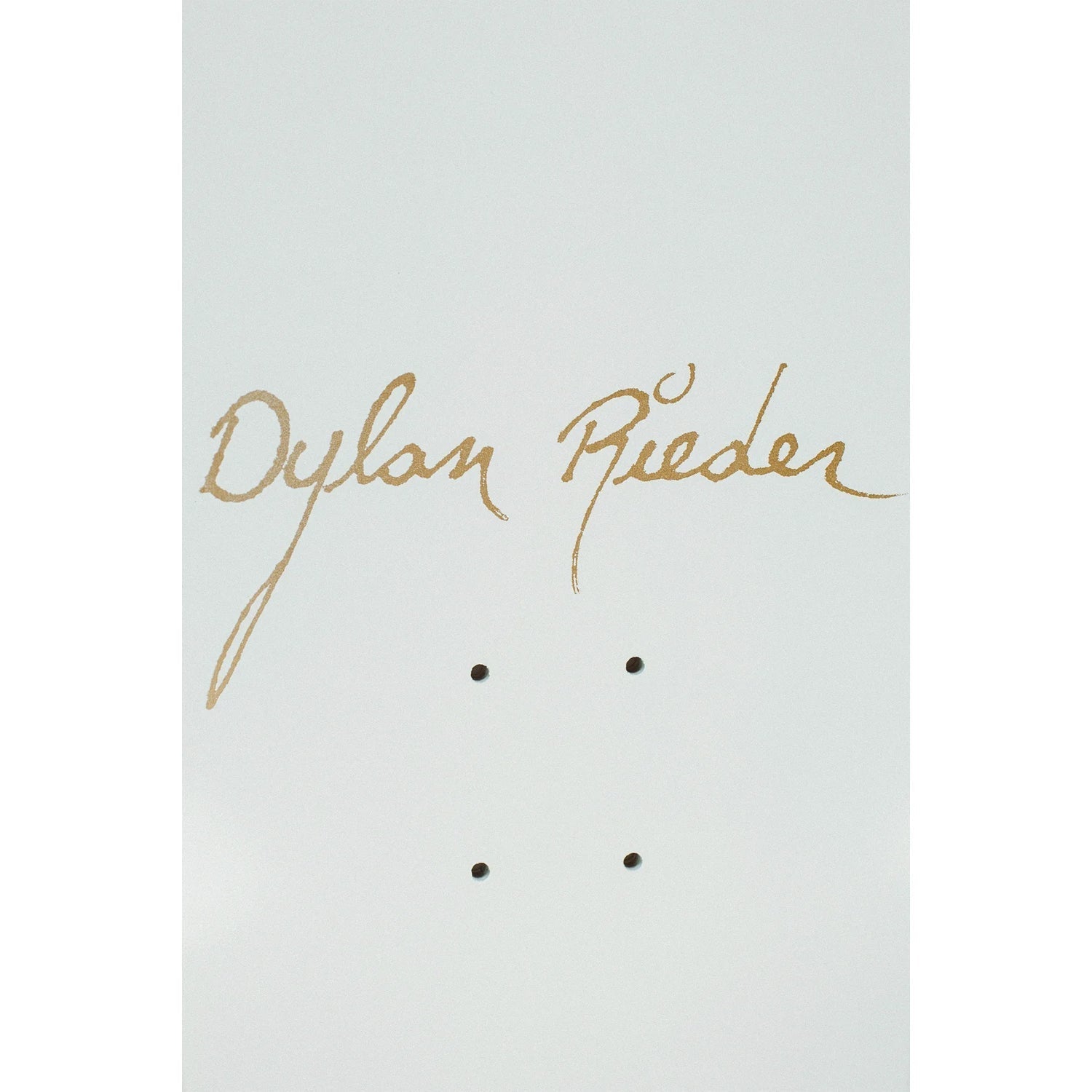 FA Skateboard Deck Dylan Rieder White Dipped 8.25" x 31.79"
