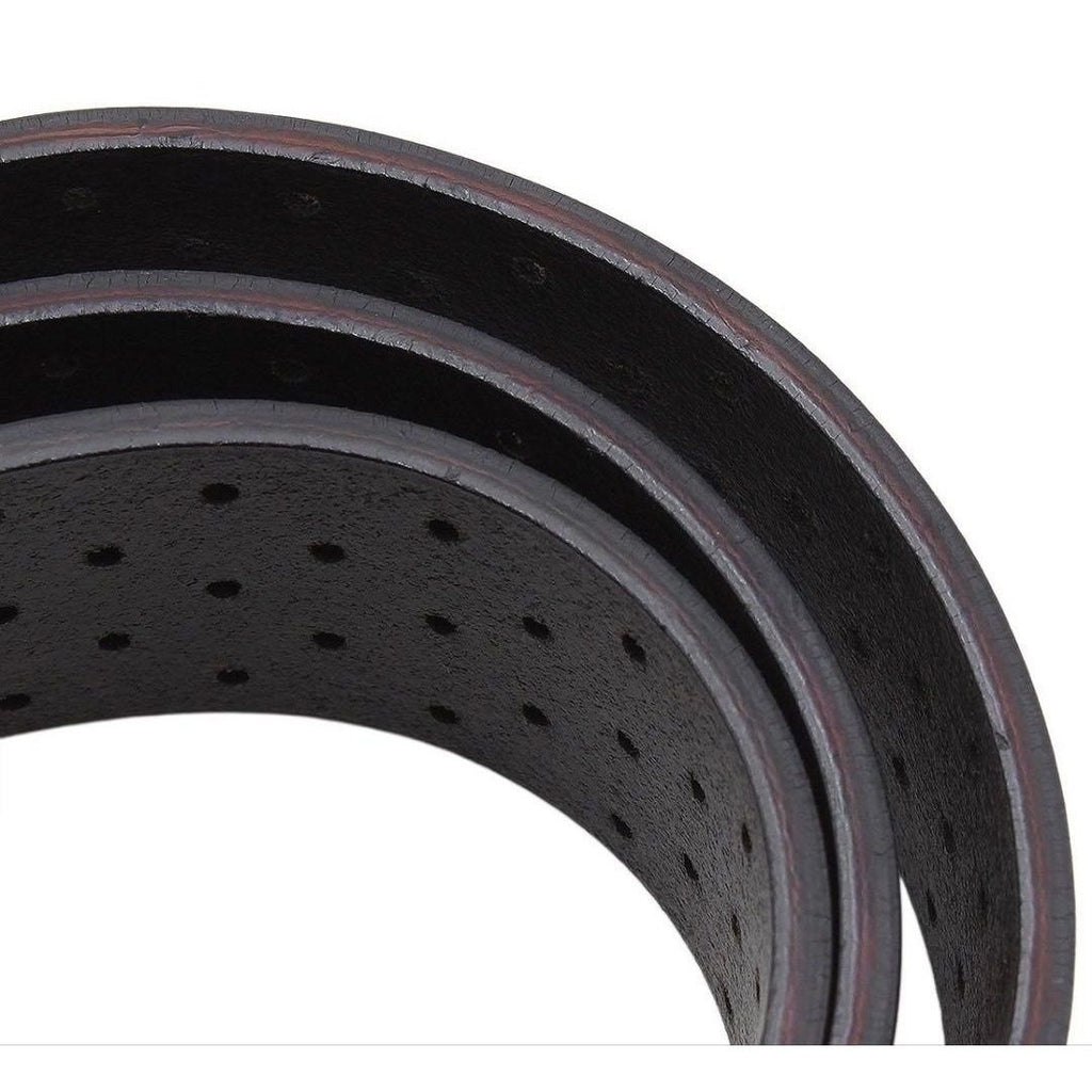 Gucci Interlocking Perforated Leather Belt