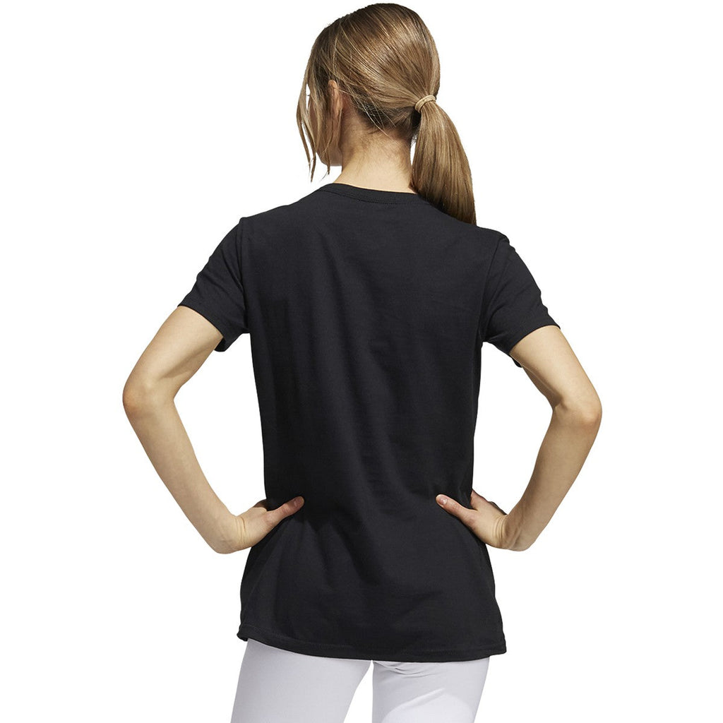 adidas Amplifier Women's Blank Tee - Black