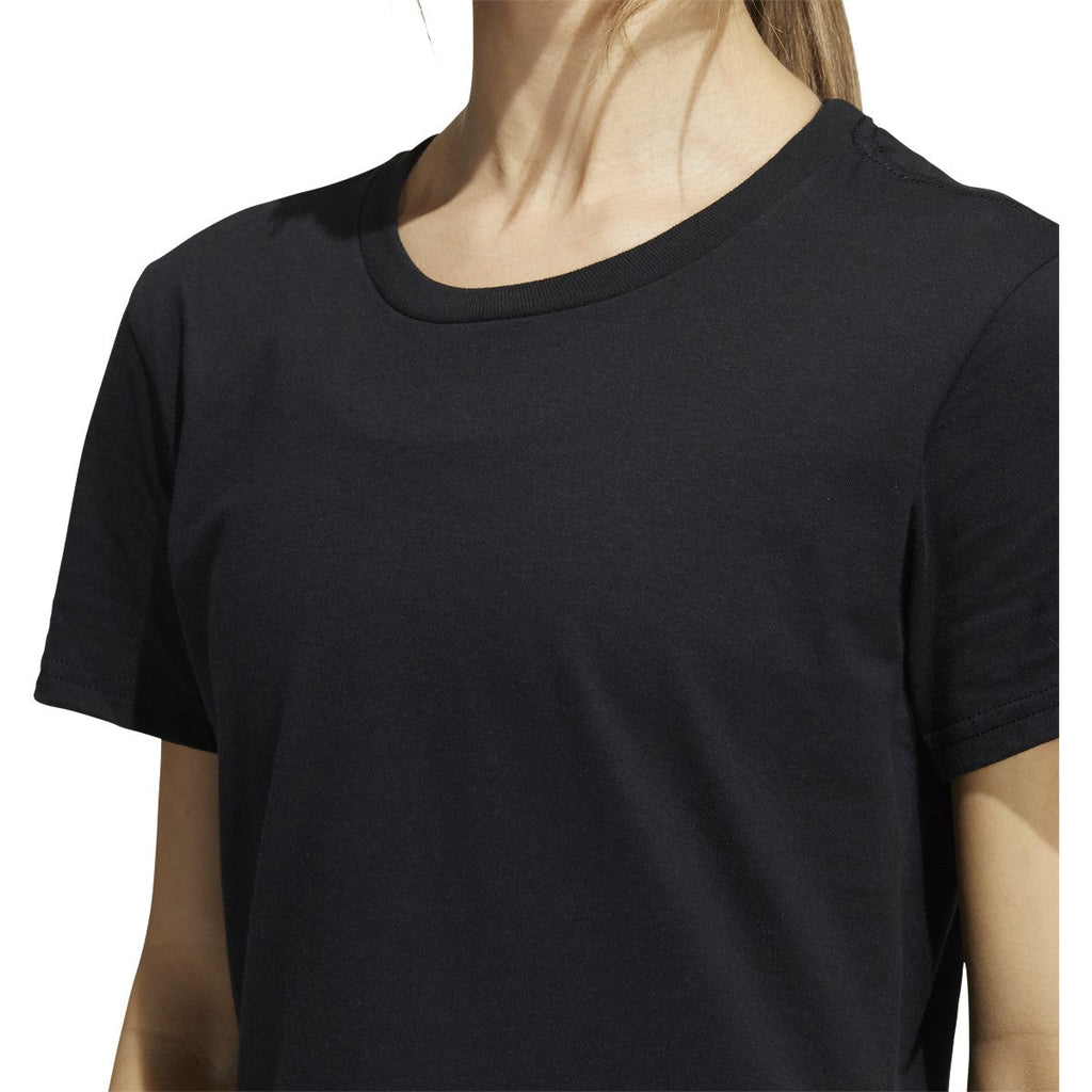adidas Amplifier Women's Blank Tee - Black