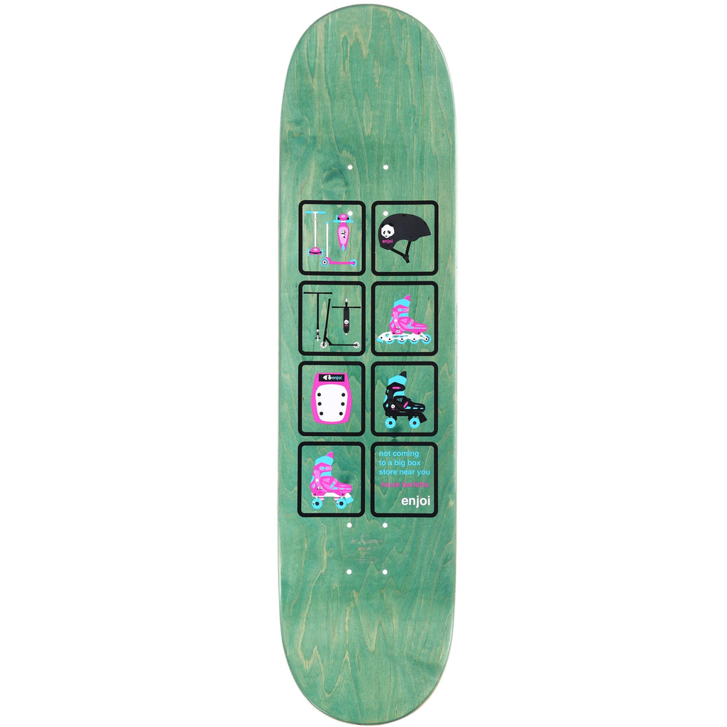 Enjoi Skateboard Deck Big Box Plastic Spectrum 8.25" x 32"