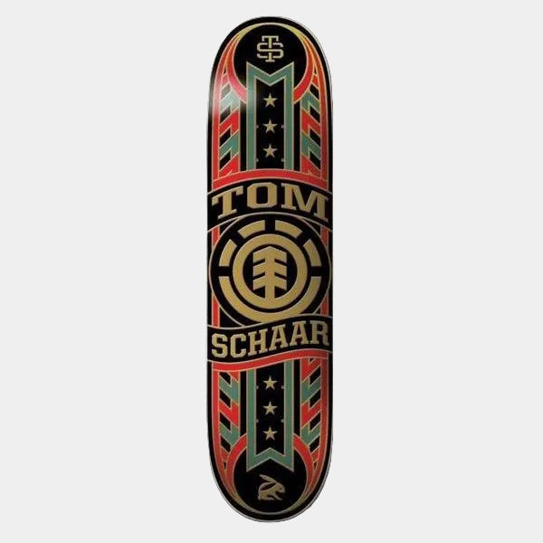 Element Skateboards Tom Schaar Banner Year Deck 8.0"