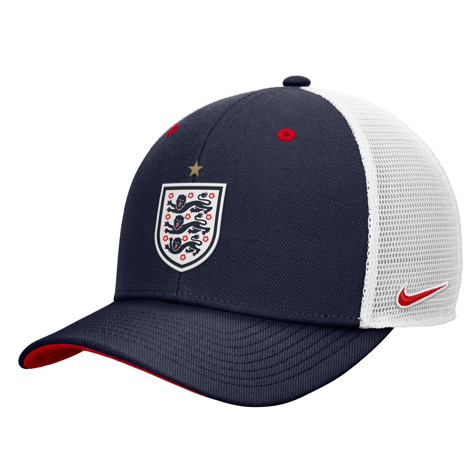 England National Team FIFA Nike Men's Navy Trucker Adjustable Hat