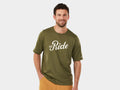 Trek Evoke Tech Tee X-Small Black Olive Shirt