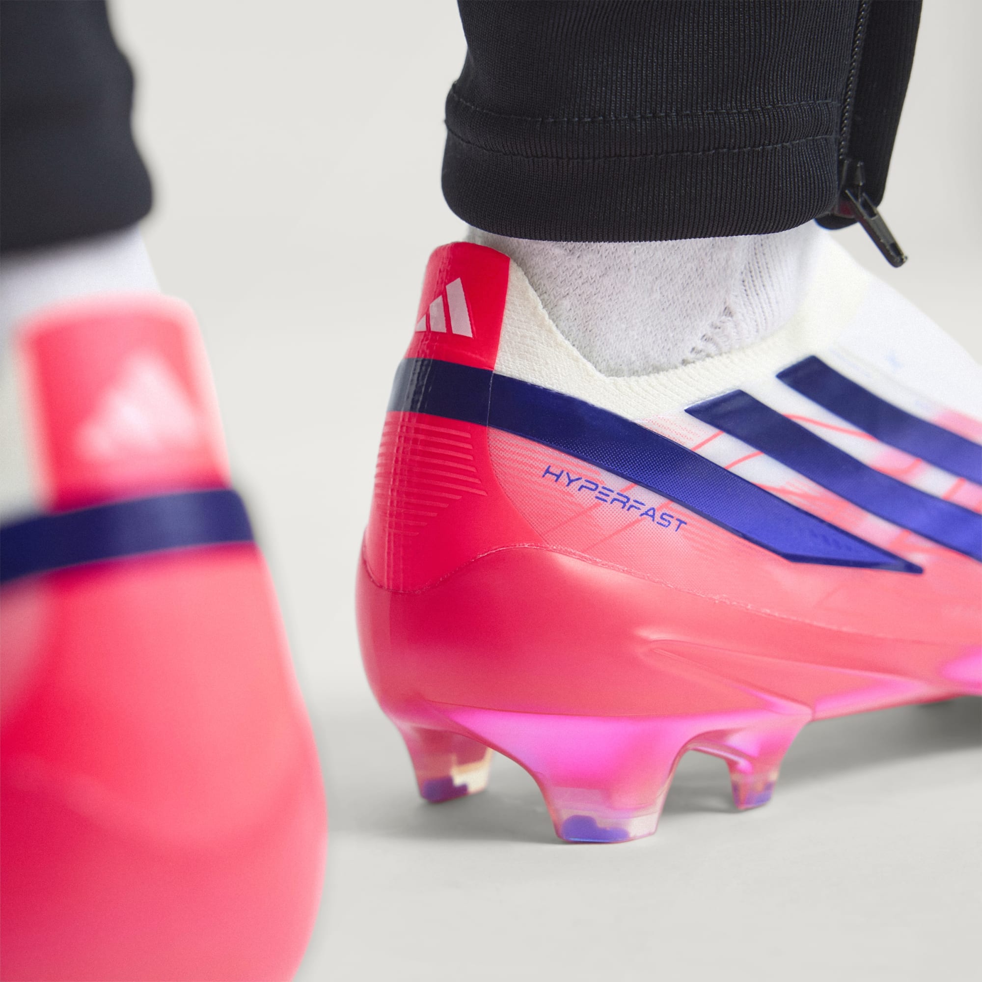 adidas F50 HYPERFAST ELITE LACELESS FIRM GROUND CLEATS