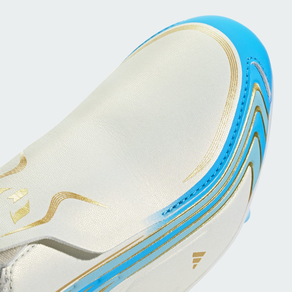 adidas F50 MESSI LEAGUE LACELESS FIRM GROUND SOCCER CLEATS KIDS